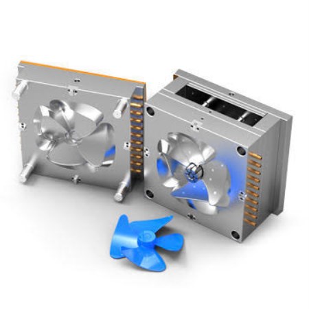 Plastic injection mold processing