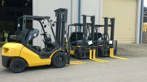 Used forklift