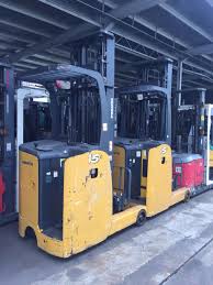 Used forklift