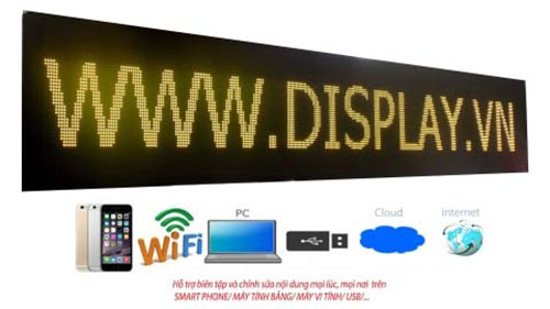 Advertising LED board