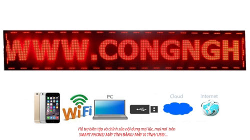 Advertising LED board