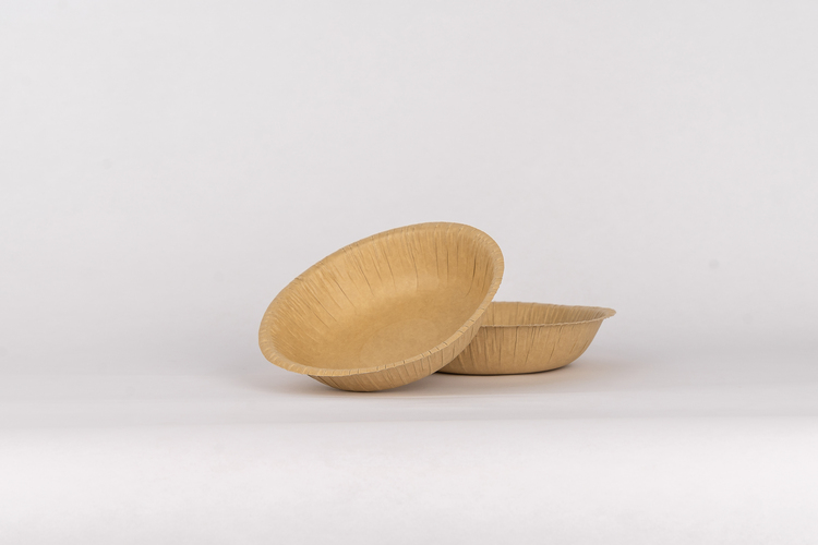 15cm brown kraft paper bowl – 02778