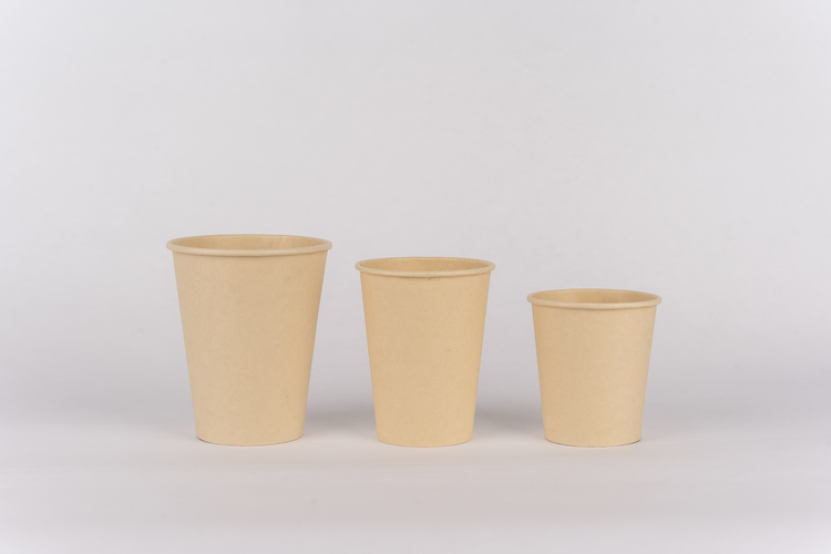 Set of 3 kraft paper cup sizes – 02807