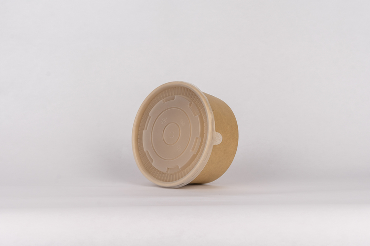 750ml kraft paper bowl with lid – 02759