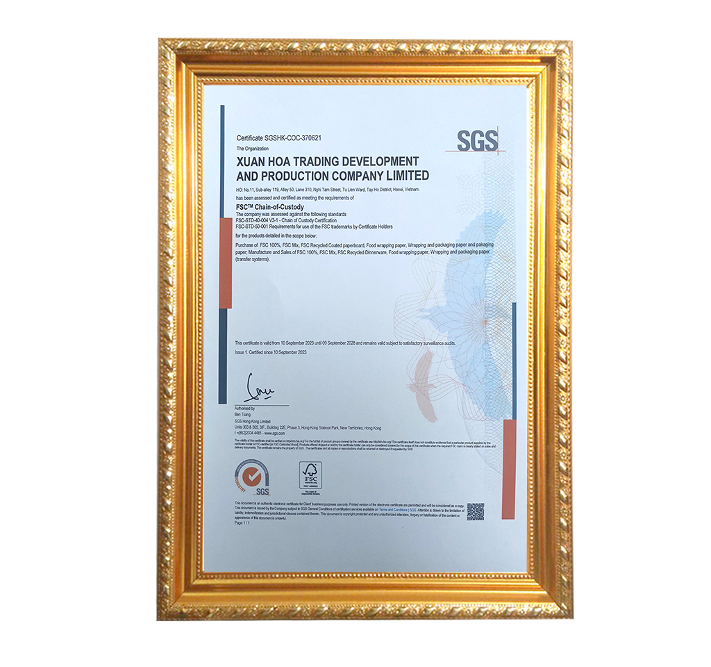 SGS certification