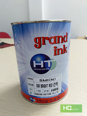 Bright Red SMI Printing Ink