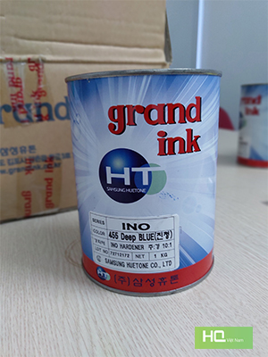 Deep blue INO printing ink