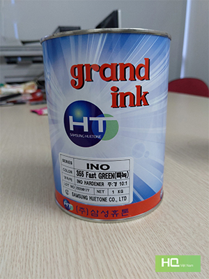 Fast green INO printing ink