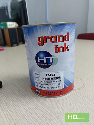 Opaque white INO printing ink