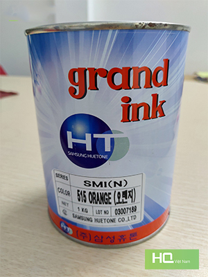 Orange SMI Printing Ink