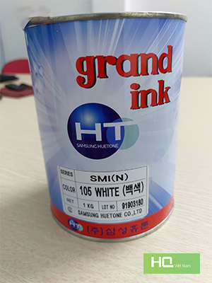 White SMI Printing Ink