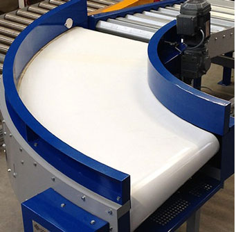 Curved conveyor