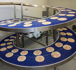 Curved conveyor