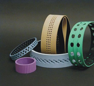 Perforated belt