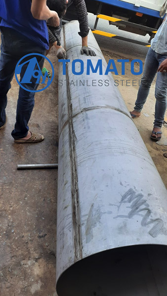 Stainless steel pipe