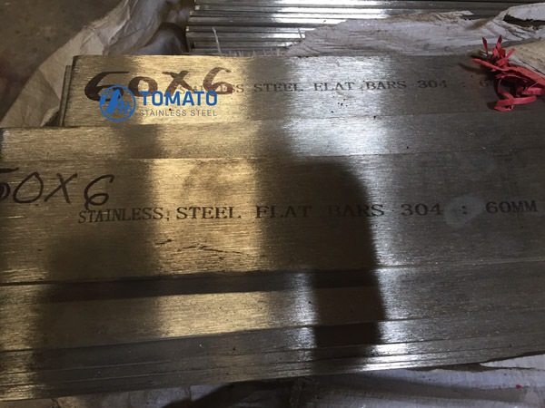 Stainless steel flat bar