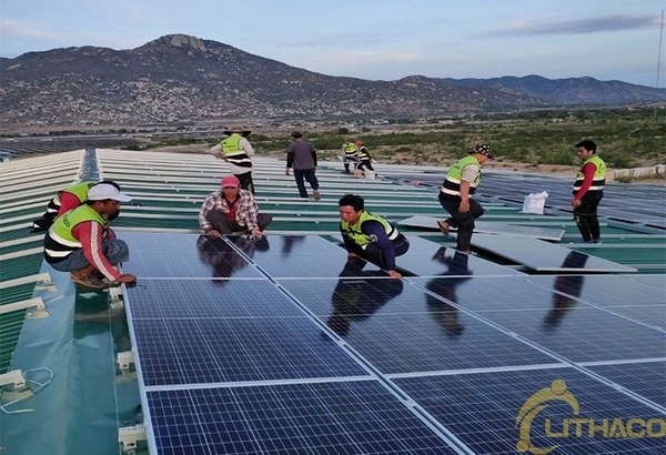 1050kW grid-tied solar PV system