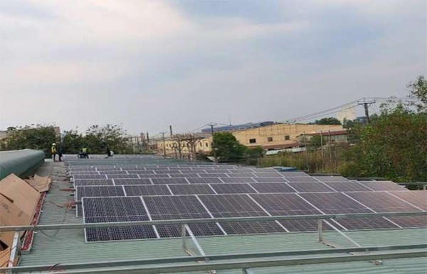 170kW grid-tied solar PV system
