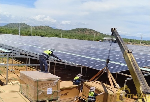 980kW grid-tied solar PV system