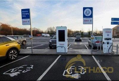EV charging for shopping malls