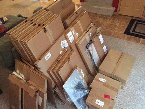Shipping paintings to Australia