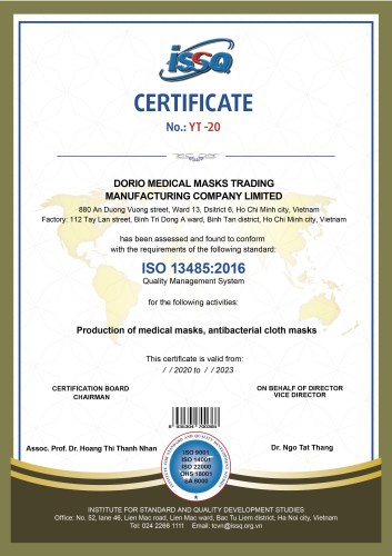 ISO 13485 Certificate