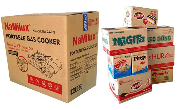 Printed cardboard box