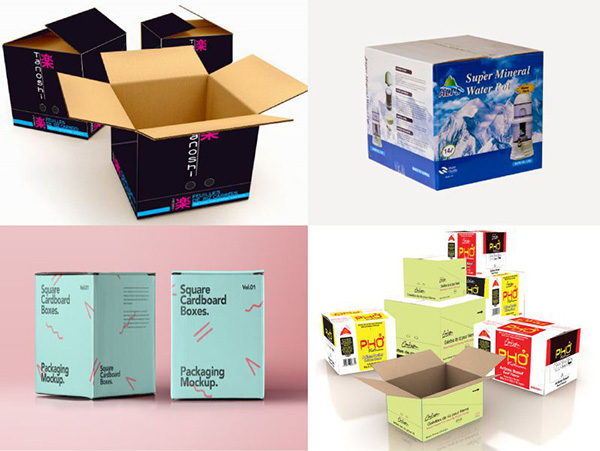 Printed cardboard box