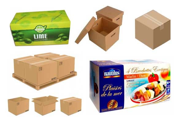 Printed cardboard box