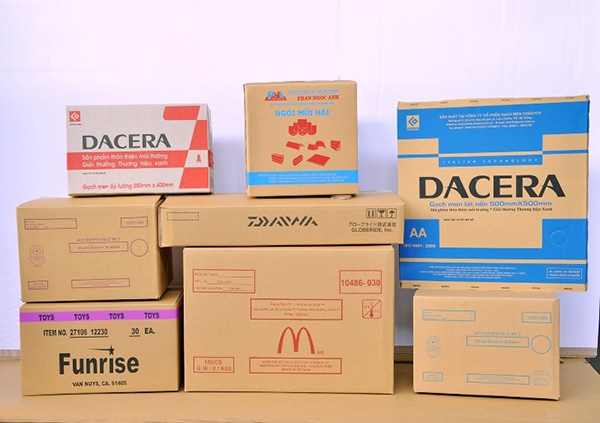 Printed cardboard box
