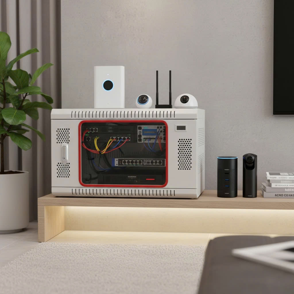 Mini network cabinet