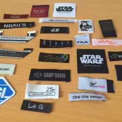 Garment label printing services