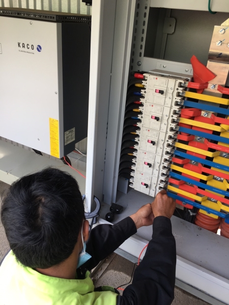 Solar power maintenance