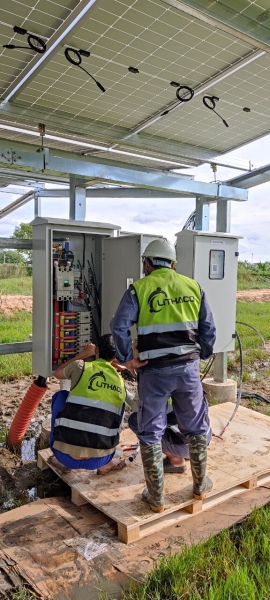 Design, construction of industrial electricity