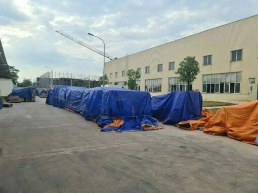 Large-size tarpaulin
