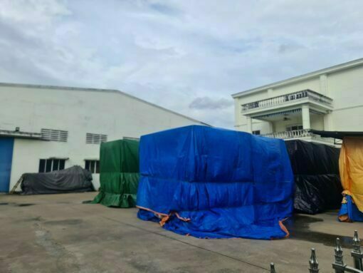Large-size tarpaulin