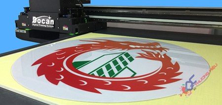 Flat UV printing