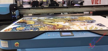 Flat UV printing