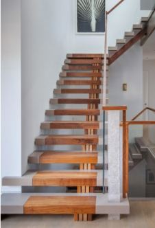 Natural Wooden Stairs