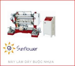 Plastic rope making machine