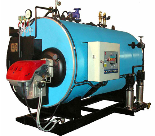 Oil-fired and gas-fired boiler