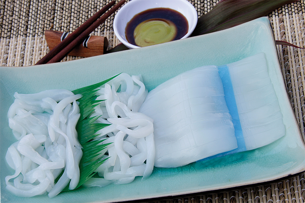 Cuttlefish strips