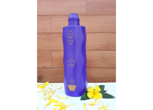 HDPE plastic bottle