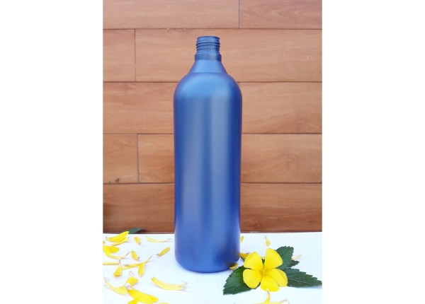 HDPE plastic bottle