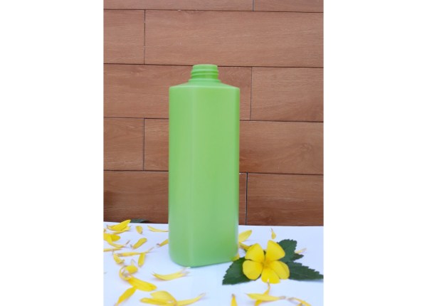 HDPE plastic bottle