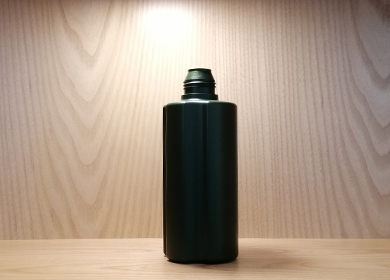 HDPE plastic bottle