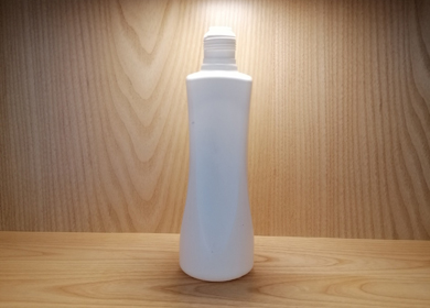 HDPE plastic bottle