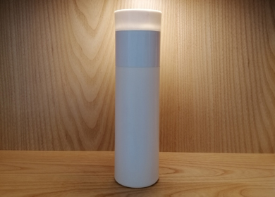 HDPE plastic bottle