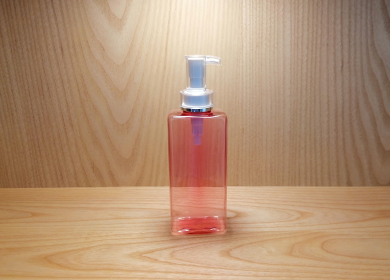 HDPE plastic bottle
