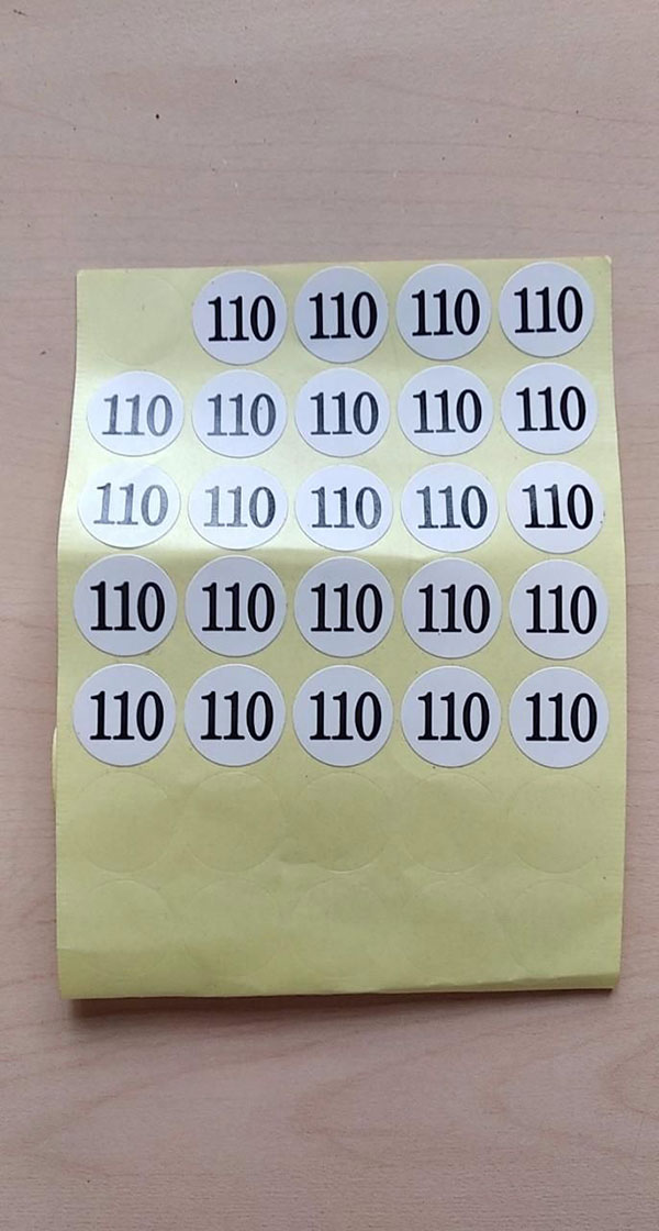 Label stamp